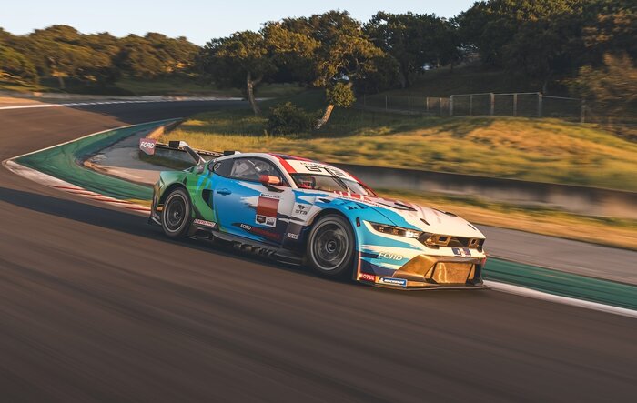 New Mustang GT3 "Champion Spirit" Livery Evokes Heritage Racing