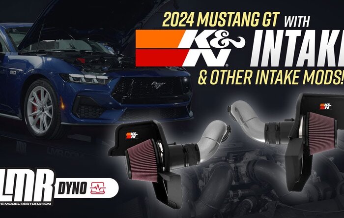 We Dyno The 2024 Mustang GT K&N Intake + Compare to Carbon Trap Delete & High Flow Drop-in Filters