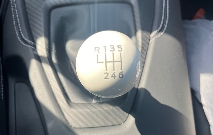 Ford Performance Bullitt Shift Knob Installed