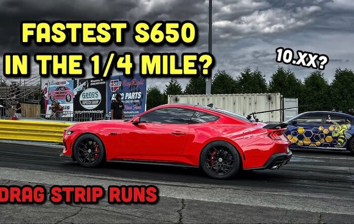 Took my S650 to the drag strip