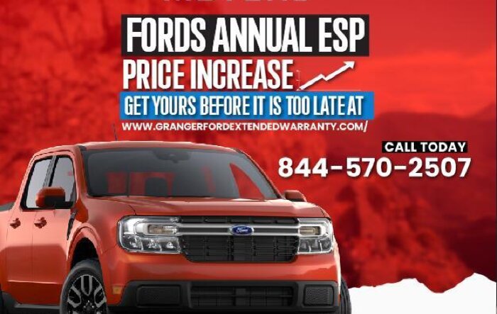 ATTENTION- FORDS ANNUAL PRICE INCREASE ON ESPs!!!!! GETS YOURS BEFORE IT IS TOO LATE @GRANGER FORD