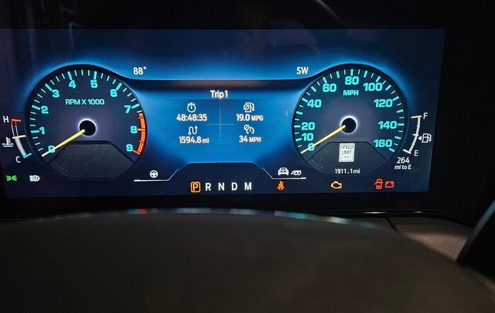 Got my Cobra Gauge update