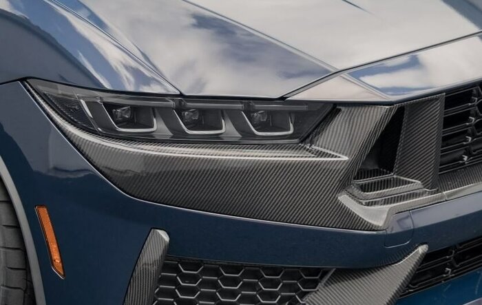 New DX Carbon Front Fascia Parts for Dark Horse Mustang