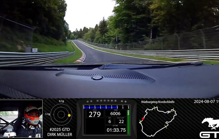 GTD lap at the Nurburgring full ride-along video