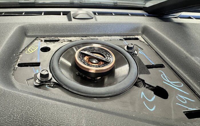 Changed out center speaker in 2024 Mustang GT with B&O System