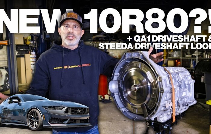 BUILT 10R80 for our Supercharged Dark Horse