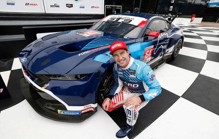 Mustang GT3 locks out front row in GTD for 2025 Rolex 24 at Daytona.