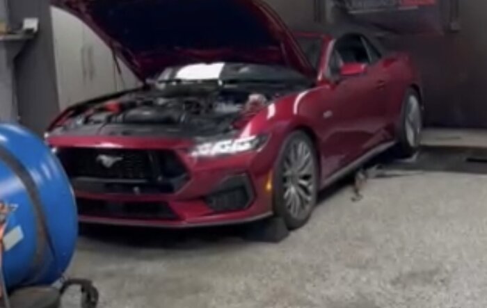 Whipple installed on 2025 Mustang GT