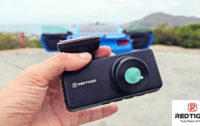 RedTiger F17 Elite Dashcam review on my Mustang