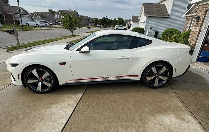 My New 2025 Mustang GT Premium 60th Anniversary