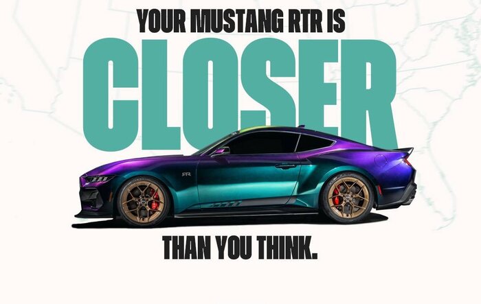 Looking for a Mustang RTR? Start with the RTR Vehicle Locator Tool