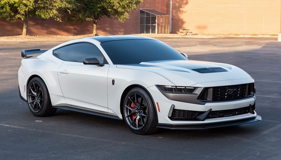 Dark Horse S Mustang S650 in White First Look Photos Mustang7G