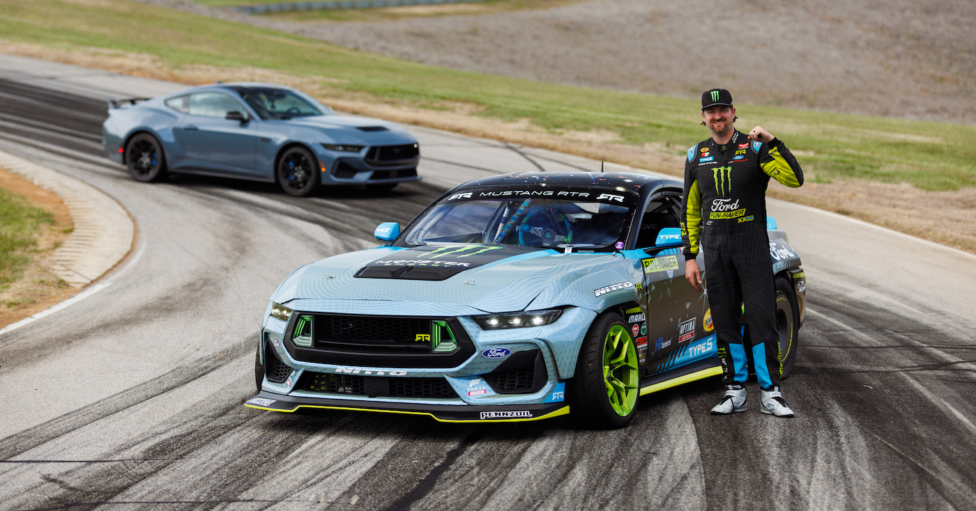 New 2024 Mustang Turned Into 1,300-Horsepower Formula Drift Car