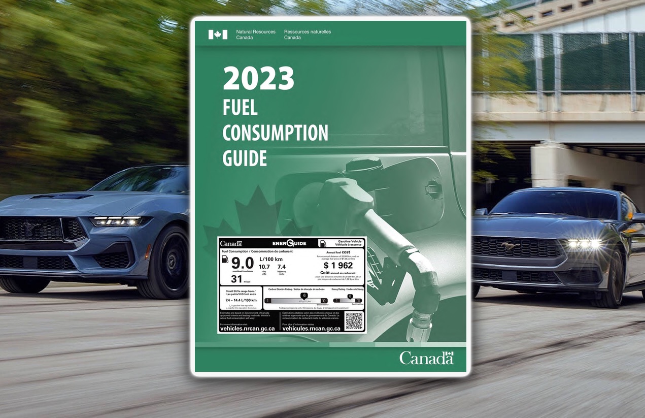 2024 Mustang GT & EcoBoost MPG Fuel Economy Numbers (from Canada