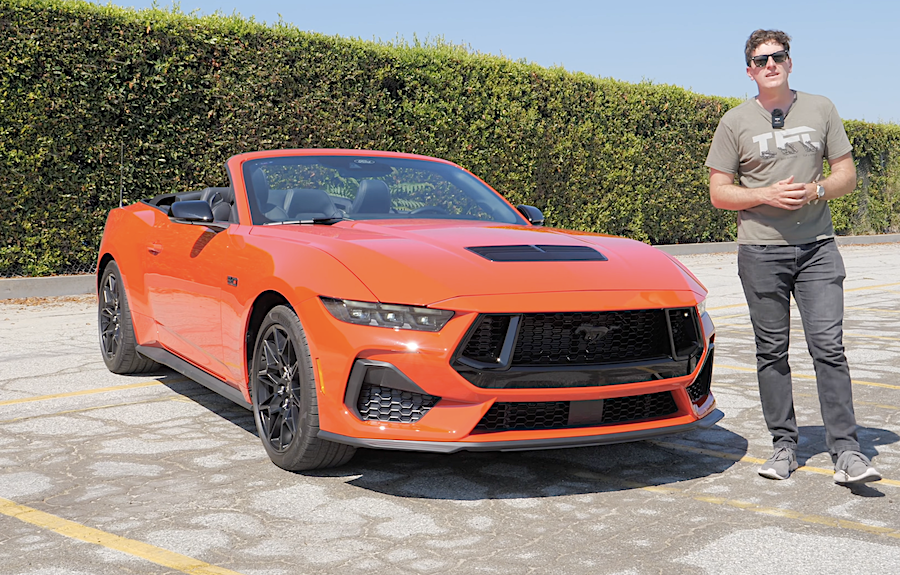 Video 2024 Mustang GT Convertible Review (NonDriving) by TFLCar