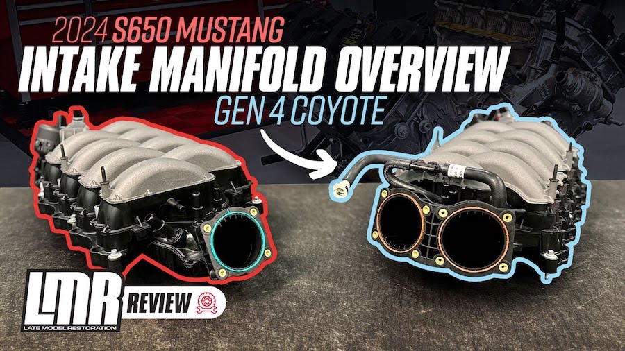 2024 S650 Mustang GT/Dark Horse Gen 4 Coyote Intake Manifold with Dual