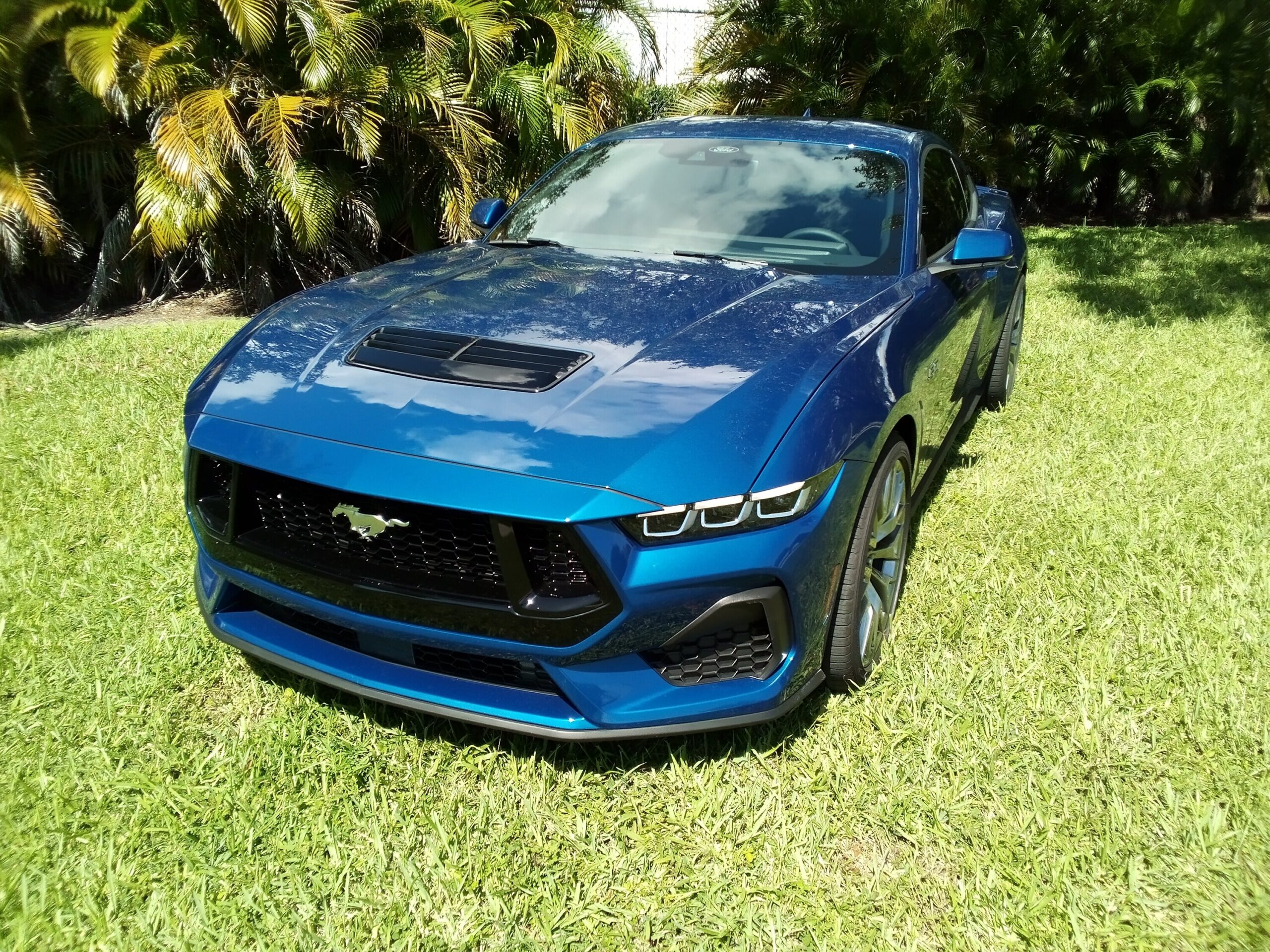 1/2" Wheel Spacers on 2024 GT installed pictures Mustang7G 2024