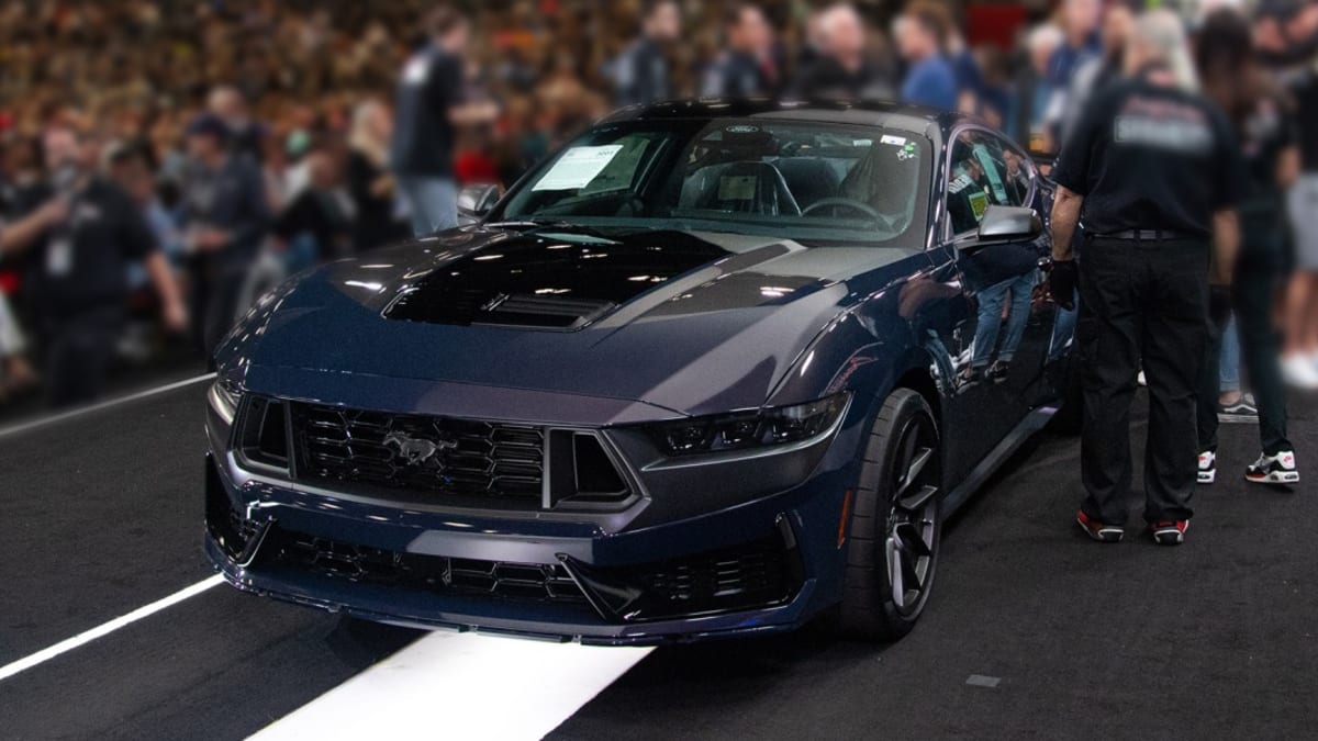 First Production 2024 Dark Horse VIN 00001 sells for 350,000 at