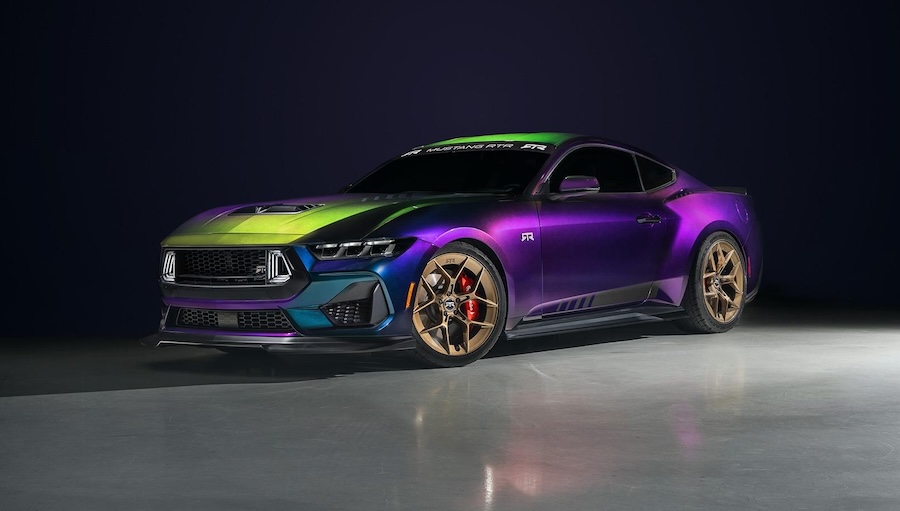 RTR Vehicles Brings Back Iconic Mystichrome with New Paint to Sample Program Mustang7G 2024